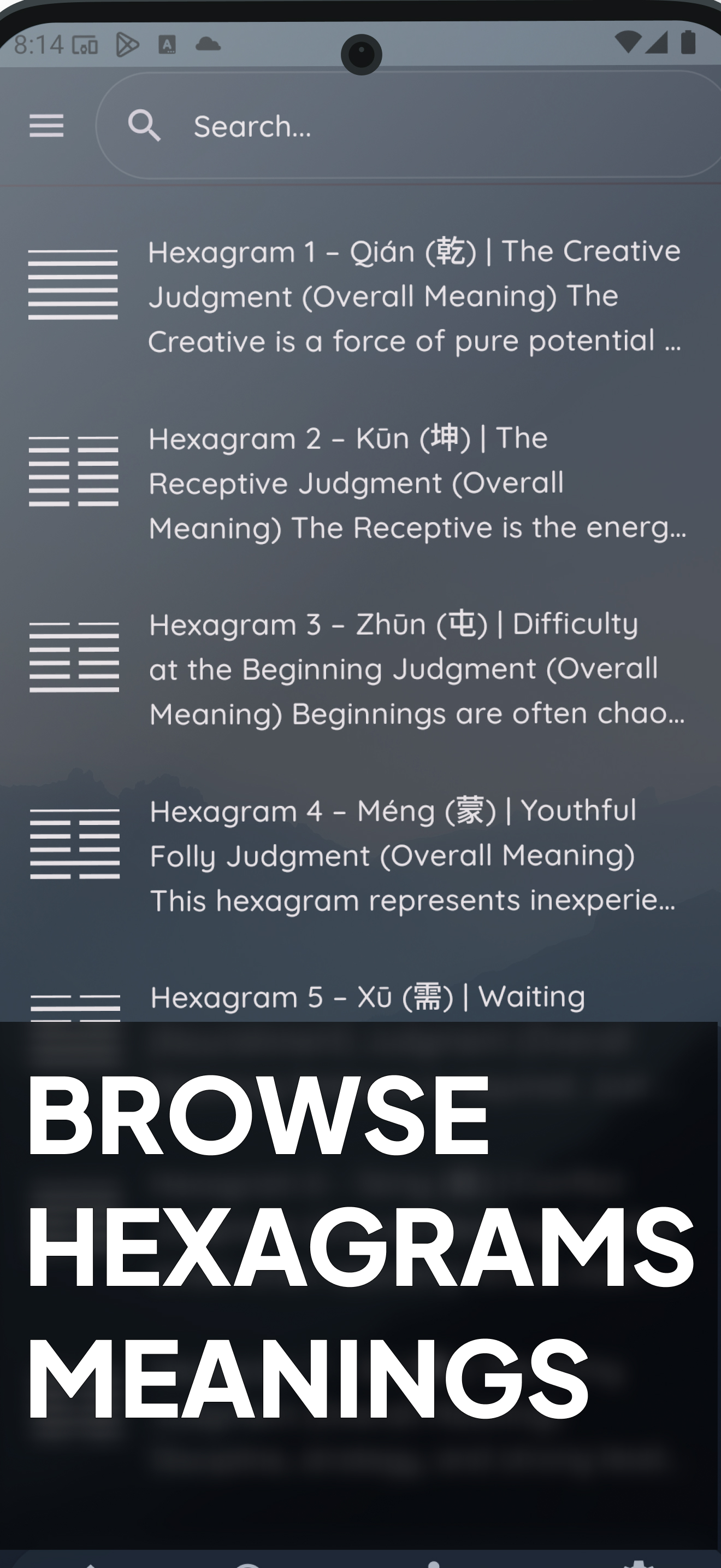 Screenshot 5 - i ching app